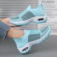 thumbnail image 5 of CAICJ98 Shoes for Women Womens Canvas Shoes Low Cut Canvas Sneakers Walking Running Shoes,Light Blue, 5 of 5