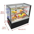 thumbnail image 2 of Vitrine à Gâteau Réfrigérée en Verre avec Fonction de Désembuage 220V, 2 of 17