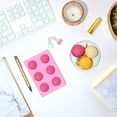 thumbnail image 4 of unbranded De Silicona Para Macarons Color Rosa Para Repostería Antiadherente Ecológico, 4 of 6
