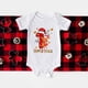 thumbnail image 3 of Body de manga corta para recién nacidos, regalo de fiesta, ropa para la primera Navidad, para niños y niñas, atuendo de vacaciones de invierno, 3 of 5