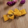 thumbnail image 4 of PENGXIANG Baby Girl‘s Backless Ruffle Sleeveless Jumpsuit with Bowknot Headband, 4 of 7