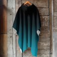 thumbnail image 6 of YanHoo Women's Hooded Cloak Gradient Color Cape Holiday Outwear Halloween Costumes Womens Witch Costume, 6 of 8