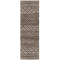 thumbnail image 6 of Hauteloom Abuyon Jute Living Room, Bedroom Area Rug - Bohemian, Transitional - Charcoal, Peach - 6' x 9', 6 of 7