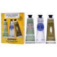 thumbnail image 4 of LOccitane Soft Hands Trio , 3 Pc 1oz Amande Delicious Hands, 1oz Shea Dry Skin Hand Cream, 1oz Verveine Cooling Hand Cream Gel, 4 of 8