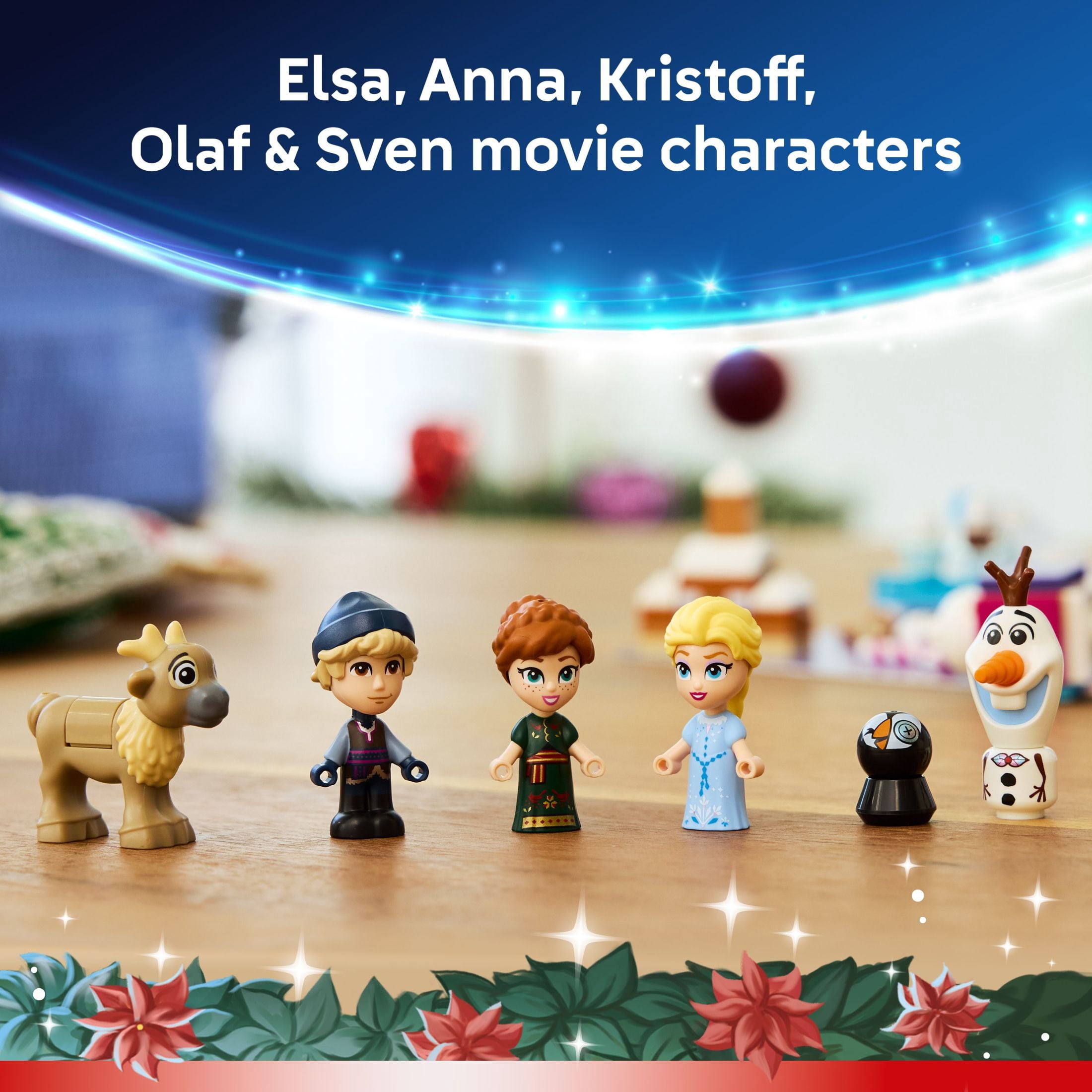 LEGO, Disney Frozen Advent Calendar, 43273, 231 Pieces - Walmart.com