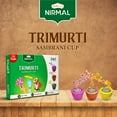 thumbnail image 5 of Shubhkart 3 in 1 Trimurti Premium Sambrani Dhoop Cup for Puja, Assorted (12 Cups), 5 of 5