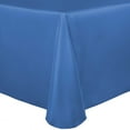 thumbnail image 1 of Ultimate Textile Bridal Satin 108 x 156-Inch Oval Tablecloth, 1 of 4