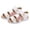 B-White, variant on 2025 Girls Sandals Summer Children Sandals Big Size 5 Sandals Big Flower Jelly Sandals Flat Pricness Shoes Girls Sandles Size 12 Girls Sandals Closed Toe Sandals for s s Jelly Shoes Size 11 s T