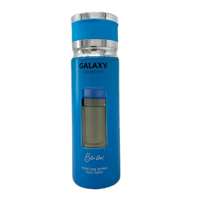 Fragancia Floral Frutal Galaxy Concept Blue Blood 200 Ml para Mujer