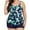 Green, variant on Hvot&aat Women's Plus Size Ruffle Tiered Flowy Tankini Bathing Suit Polka Dot Printed Swimsuit Swimdress with Shorts