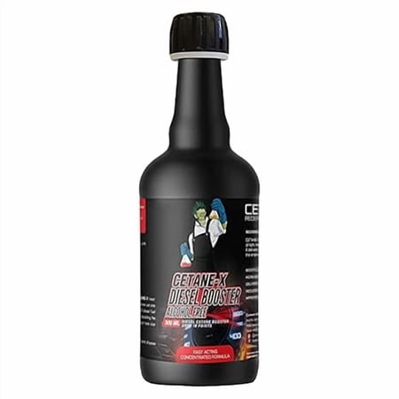 CETANE-X Cetane Booster for All Diesel Cars - Clean Fuel System, Reduce Emission & Black Smoke, Improve Fuel Economy and Pickup (300 ml, Pack of 1)