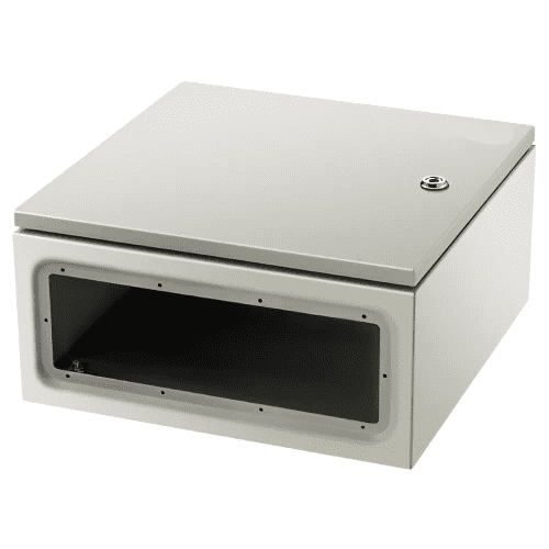 NEMA 4X Steel Enclosure 16 x 16 x 8'' Electrical Junction Box IP66