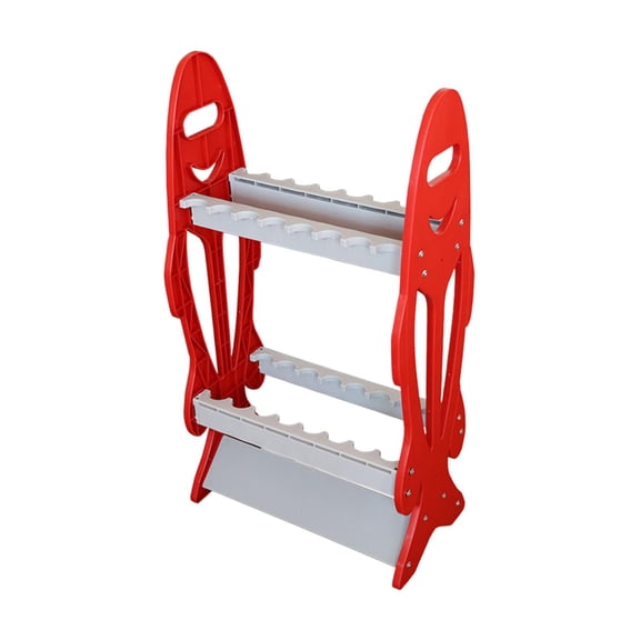 Colaxi ing Rod Holder Basement Organizer Rods ing Pole Holder Red