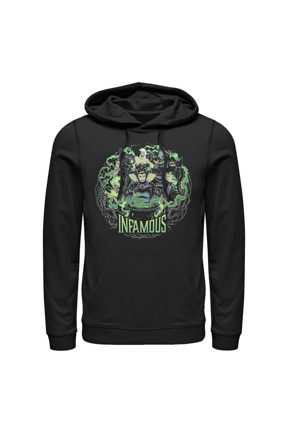 Men's Disney Infamous Evil Villain Potion Pull Over Hoodie