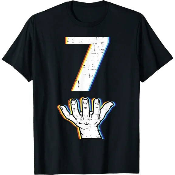 Number 7 Matching 67 Meme Halloween Costume Men Women T-Shirt tee