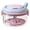 Pink, variant on Retainer Cleaner Case, 3.27X3.14" Leak Proof Denture Cups, Portable Retainer Case for Travel, Denture Bath Case with Strainer Basket, Retainer Container for False Teeth Mouth Guard Aligner Soaking
