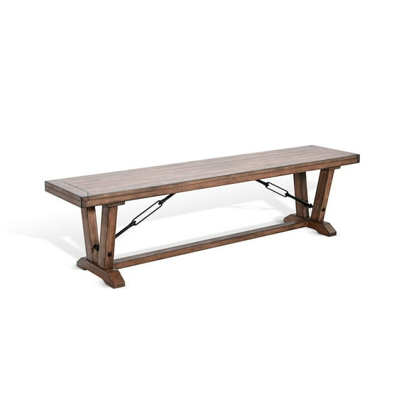 Sunny Designs Yellowstone Dining Bench with Turnbuckles