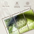 thumbnail image 6 of Elephant Stock Eye Vision Wall Art - Horizontal Multi Panel Canvas - Living Room Wall Decor - Profession Multi Panel - Green And Gray Decor - 57" x 36", 6 of 8