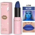 thumbnail image 1 of Fiudx Lápiz Labial Mate, Fórmula Vibrante de 6 Colores de Larga Duración, Funda Fácil de Llevar, Textura Suave E Impermeable, Maquillaje para Eventos Deportivos, Fiestas de Halloween, Mejora La Conce, 1 of 4
