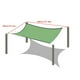thumbnail image 3 of Toldo vela de sombra rectangular de HDPE con 95 % de protección UV y esquinas de acero inoxidable | Transpirable, impermeable, para patio, jardín, piscina y barbacoa., 3 of 6