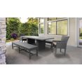 thumbnail image 2 of Belle Patio Dining Table with 2 Dining Chairs and 2 Benches in Wheat, 2 of 6