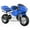 Blue, variant on MotoTec Phantom 49cc 2-Stroke Gas Powered Mini Bike, Green
