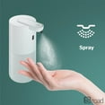 thumbnail image 5 of ​Automatic Soap Dispenser, Touchless Foam Soap Dispenser With Smart Sensor, USB Rechargeable, Hands-Free Liquid Soap Dispenser For Kitchen And Bathroom, 400ml, White​,Spray, 5 of 18