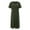 Green, variant on TJAZFJPA Tshirt Dress Women Women's Casual Solid Color Short Sleeved Round Neck Loose Pocket Dress Ruched Dresses for Women New Years Eve Dress for Women