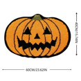 thumbnail image 2 of ¡Autorización! ¡Decoración del hogar de Halloween! Alfombra de bienvenida para exteriores para puerta delantera de Halloween, alfombra divertida para puerta, decoración de alfombra antideslizante para, 2 of 3