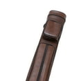 thumbnail image 3 of Portable Oval Pool 4 Holes Leatherette Storage Bag Holder with Shoulder Brown, 3 of 4