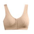 thumbnail image 3 of ameIAEA Front Clasp Bras for Women Full Coverage Wireless Bras No Underwire Push Up Comfy Sleep Bra, 3 of 7