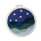 thumbnail image 1 of Kit de inicio de Punch Needle Kit de inicio de Punch Rug con bastidor de bordado de 2 cm Noche, 1 of 8