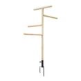 thumbnail image 1 of Juguete para percha de pollos para gallinero, soporte para percha de pollos, fácil de montar, escalera limpia, de juegos para loros, barra de, 1 of 8