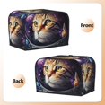 thumbnail image 3 of Daiia Astronaut Cat Pattern 2 slice Toaster Cover, Toaster Appliance Dust-proof Cover For Kitchen Small Appliance Dust Cover and Fingerprint Protection, 3 of 7