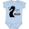 thumbnail image 3 of Inktastic Always Be a Dragon Boys or Girls Baby Bodysuit, 3 of 5
