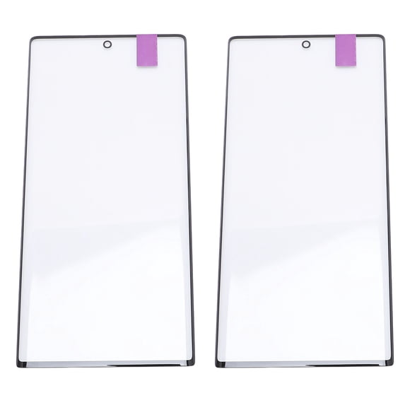 Pantalla De Vidrio Frontal, Reemplazo De Vidrio De Pantalla Frontal 2 Piezas Estándar Para Note 10 Plus