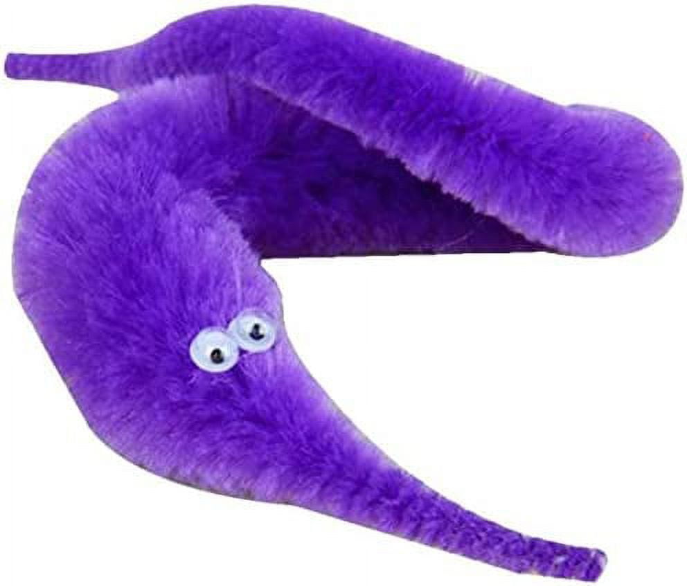 30 Pcs Magic Twisty Worm Wiggly Twisty Fuzzy Worms on a String Magic Worm Toys for Party Supplies