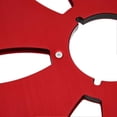 thumbnail image 2 of 1/4 10 Inch Empty Tape Reel Aluminum Alloy 6 Hole Universal Opening Machine Part Sound Tape Takeup Reel Red, 2 of 4