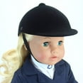 thumbnail image 3 of Sophia's Classic Velvet Horse Riding Helmet for 18" Dolls, Black, 3 of 4