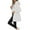 White, variant on larppty Long Puffer Vest for Women with Hood Lightweight Sleeveless Down Vest for Spring, Fall & Winter (White, XL)