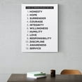 thumbnail image 5 of AVOI 12 Principles of AA Poster - Alcoholics Anonymous - Addiction Recovery Gift Poster - Sober Therapy Print Wall Decor Unframe: 16x16inch(40x40cm), 5 of 5