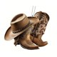 thumbnail image 4 of 6x Colgante para Espejo Retrovisor de Coche, Sombrero de Vaquero, Bota, Regalo Ornamental Colgante, Adornos Decorativos Occidentales para El Hogar Y E 4 piezas, 4 of 8