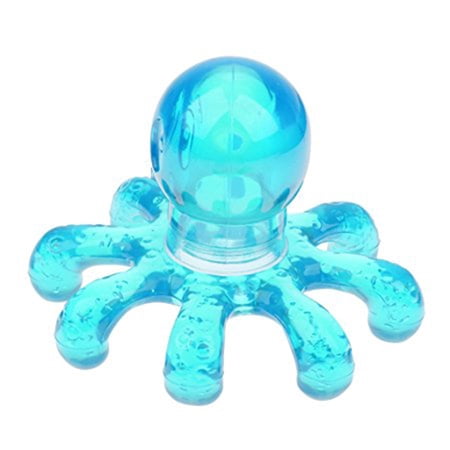 Mini Portable Massage Device Creative Handheld Octopus Massager Relieving Neck Abdomen Back Muscle Pain Random Color