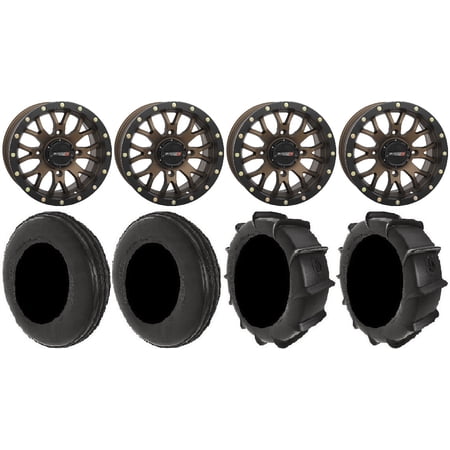 System 3 ST-3 Bronze 14 Wheels 28 Dune Tires Sportsman RZR Ranger
