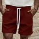 thumbnail image 1 of Ceisia Men's Waffle Knit Casual Shorts with Elastic Drawstring Waist & Side Pockets Gifts, 1 of 4