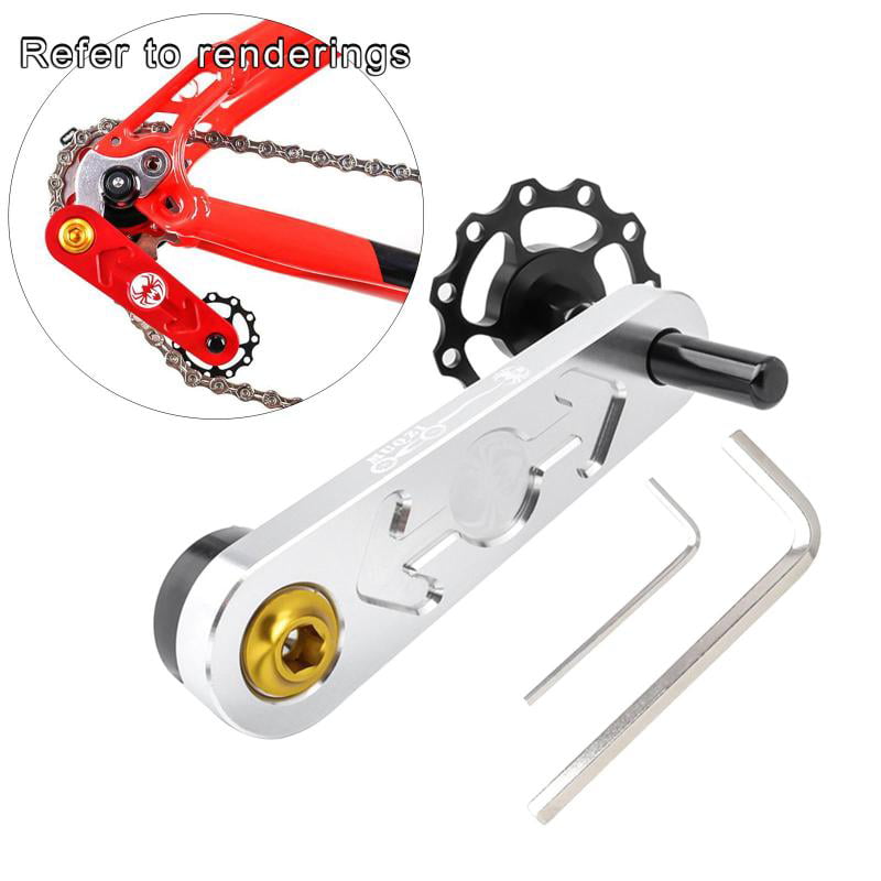 aluminium alloy cycling single speed chain tensioner bicycle chain prevent HK