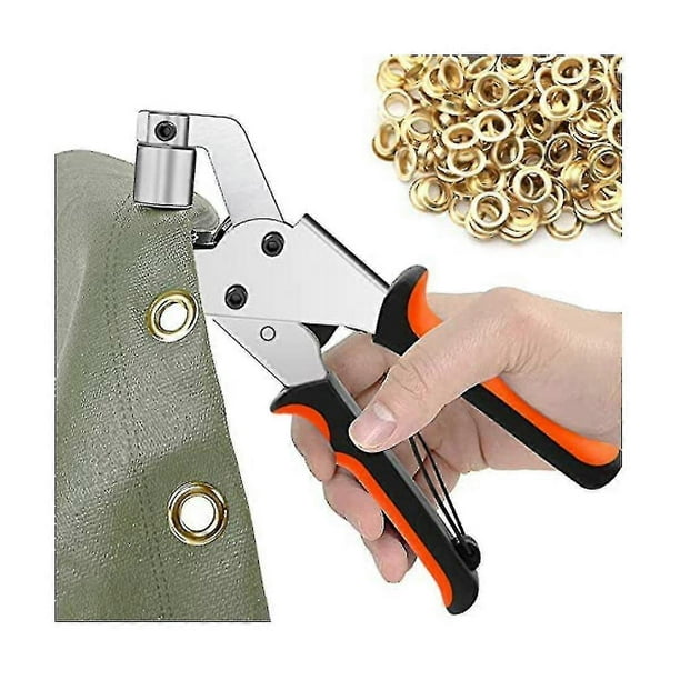 Alicates para ojales de lona, juego de 300 alicates (diámetro de 10 mm), alicates para ojales de 10 mm Fo107
