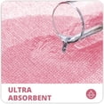 thumbnail image 6 of Bathroom Rug,Rubber Bath Mats for Bathroom,No Slip Bath Rugs,Machine Washable,Low Pile,Absorbent Pink,16" x 24", 6 of 6