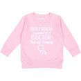 thumbnail image 2 of Inktastic Future Doctor Like Mommy Toddler Sweatshirt, 2 of 4