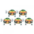thumbnail image 4 of 5 piezas de ranas de chapa de hierro de juguete para mascotas a cuerda, adecuadas para accesorios de juego para perros y gatos (ranas semiautomáticas con resorte a cuerda), 4 of 12